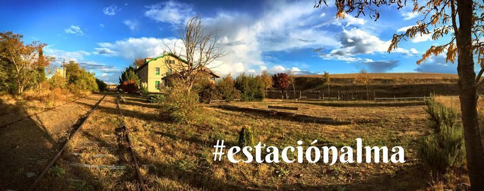 Hotel Rural La Estacion Del Alma Almazán Esterno foto