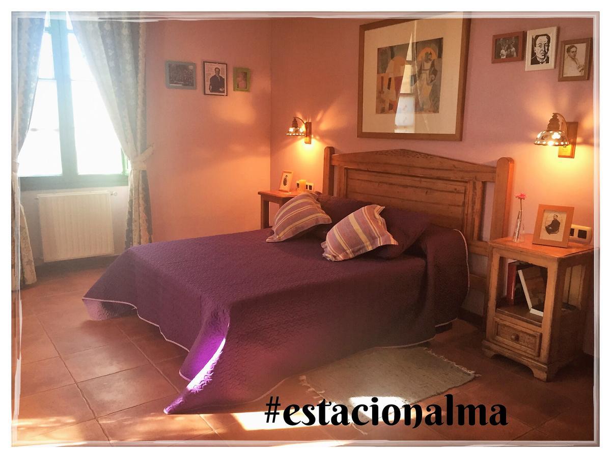 Hotel Rural La Estacion Del Alma Almazán Esterno foto